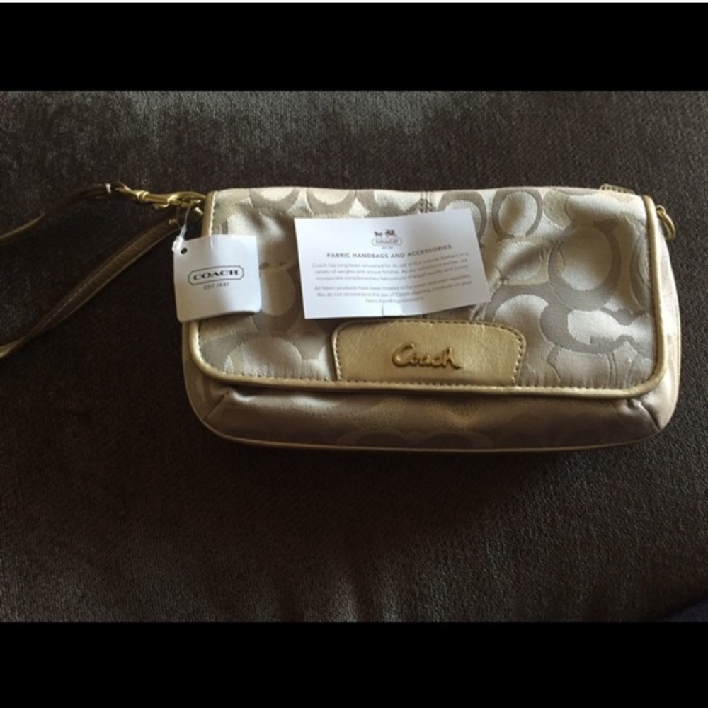 Like New Coach Wristlet
